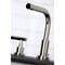 Kingston Brass FSC8959CML Manhattan Widespread Bathroom Faucet W/ Brass Pop-Up, Nickel FSC8959CML - alternate 6
